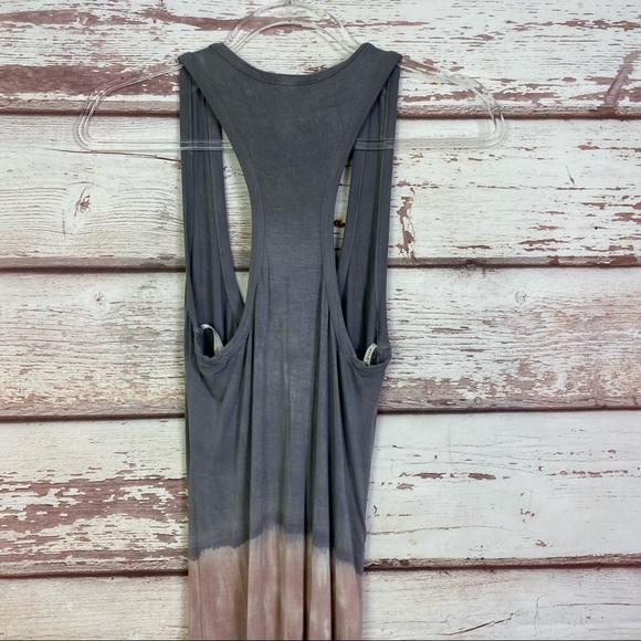 Young Fabulous & Broke maelle pink gray maxi dress - Picture 9 of 16